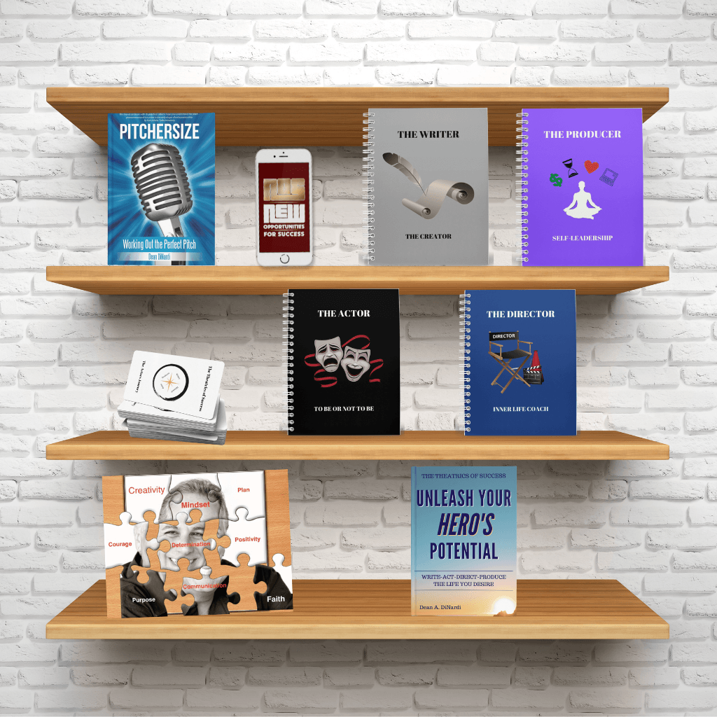 Home bookshelf of success